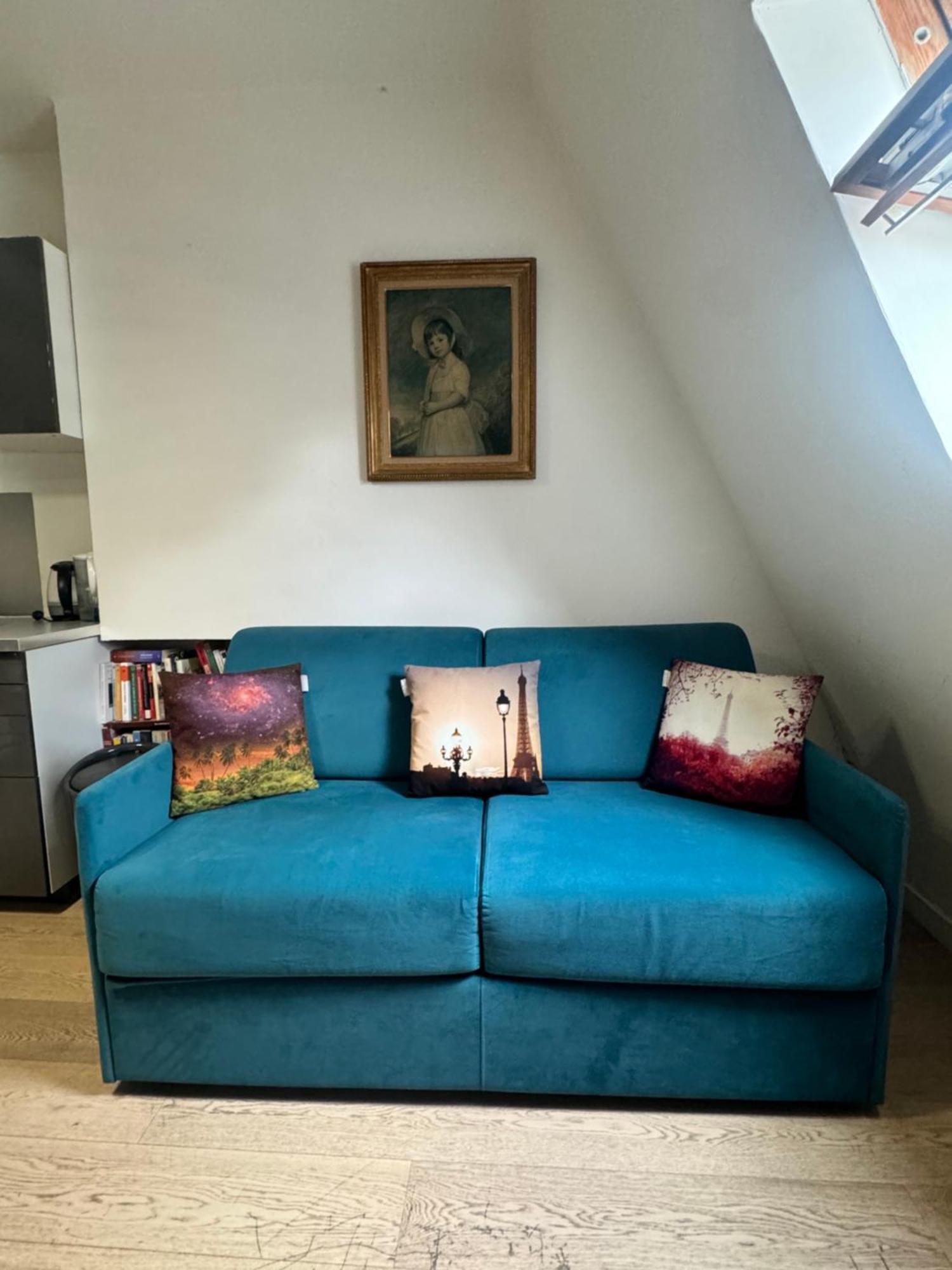 Cosy Studio 5 Minutes Tour Eiffel Paris Exteriör bild